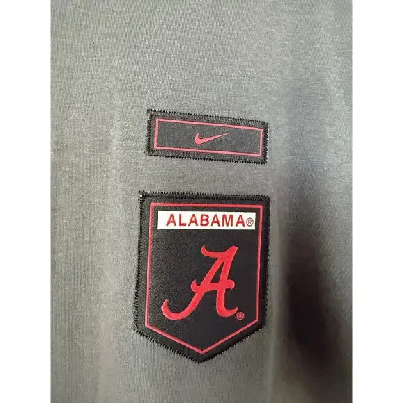 Nike Alabama Crimson Tide Football Salute to Service Hoodie Shirt Men XL Flag - Picture 2 of 8